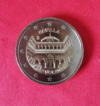 Moneda Conmemorativa España Sevilla 2024