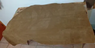 Piel serraje marrón