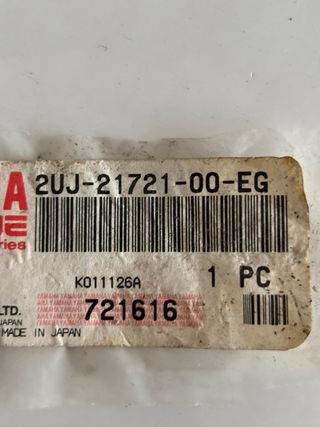 Tapa Yamaha XV-250S 2UJ-21721-00-EG Roja