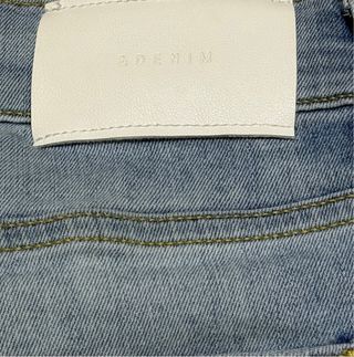 Bermudas Denim Azules Desgastadas