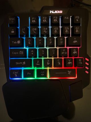 Teclado Mecánico Gaming NJOS RGB