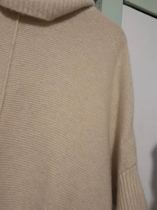 Jersey de Cashmere, Mango, beige, Talla XS/S