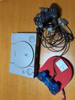 Consola PlayStation 1 Sony Gris + Mandos