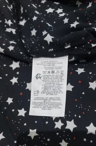 Camisola Vestido Estrellas