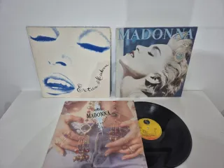3 Vinilos Madonna