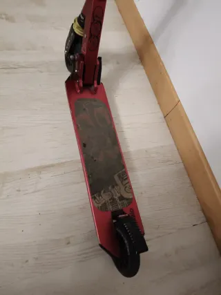 Patinete plegable Oxelo rojo