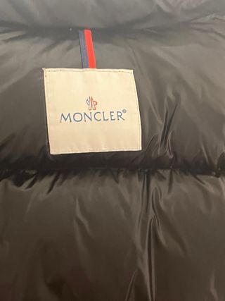 Chaqueta Moncler Negra Talla M