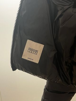 Chaqueta Moncler Negra Talla M