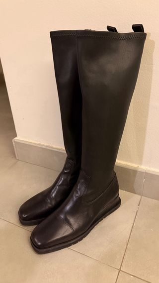 Botas Unisa Talla 39 Negras