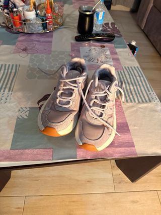 Zapatillas Adidas Talla 38 Rosa y Blanco