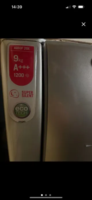 Lavadora Hotpoint Ariston 9kg