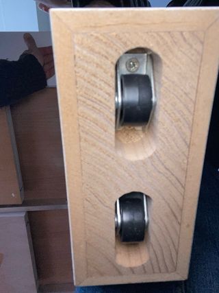 Mesa extensible madera lacada blanco