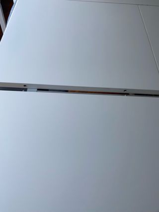 Mesa extensible madera lacada blanco