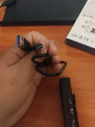 Mini cámara corporal con audio