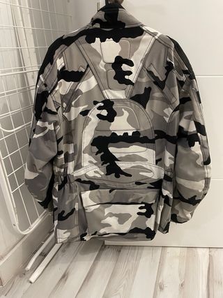 Chaqueta de moto camuflaje