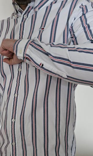 Camisa Tommy Hilfiger Rayas Talla L