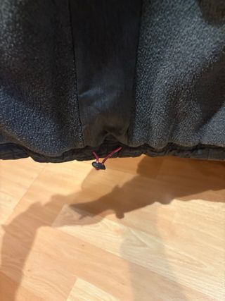 Parka niña gris y rosa Talla M (14/15 años)