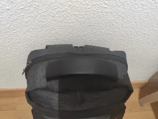 Mochila Ejecutiva Negra y Gris