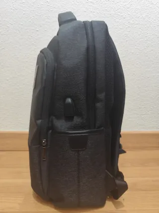 Mochila Ejecutiva Negra y Gris