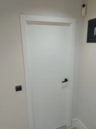 Carpintero montaje de puertas