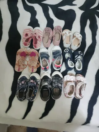 Lote Zapatos Bebé Tallas 22-23-24