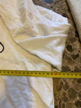 Sudadera Fila Retro Y2K Blanca