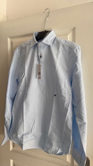 Camisa Silbon Celeste Talla M