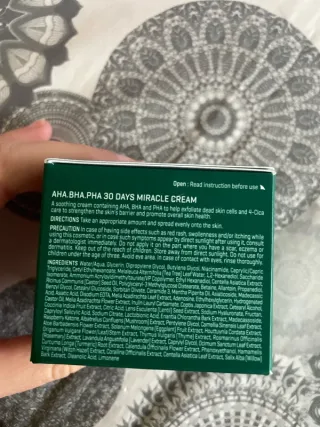 Crema AHA BHA PHA Some By Mi 60gr