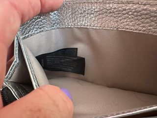 Cartera Tous piel plata