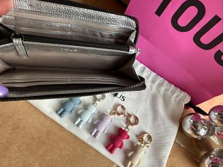 Cartera Tous piel plata