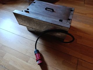 Freidora y calienta platos hostelería