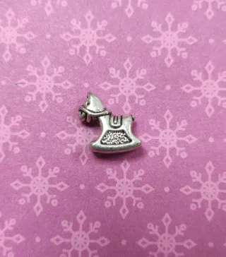 Lote charms plata figuras variadas