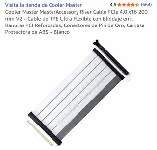 Cable Cooler Master Riser PCIe 4.0 x16 200mm