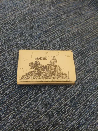 Antigua tira de postales de Madrid