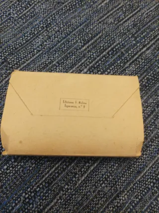 Antigua tira de postales de Madrid