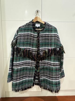 Chaqueta Bimba y Lola verde multicolor