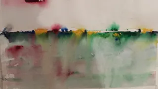 Lámina acuarela abstracta