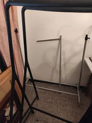 Burro perchero TURBO IKEA negro (3 u) precio por u