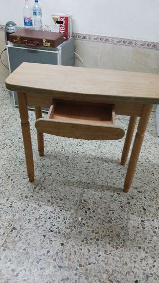 Mesa de cocina extensible madera