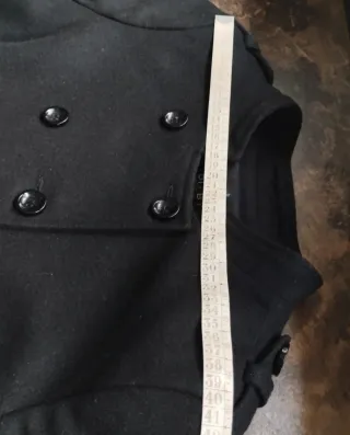 Abrigo lana Di-Bye Negro T 44/46 el corte inglés