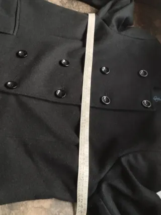 Abrigo lana Di-Bye Negro T 44/46 el corte inglés