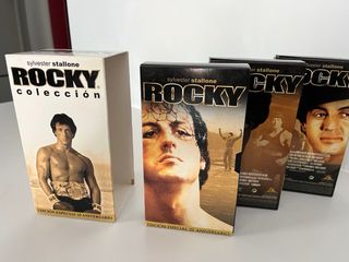 Pack Rocky VHS Colección especial coleccionista