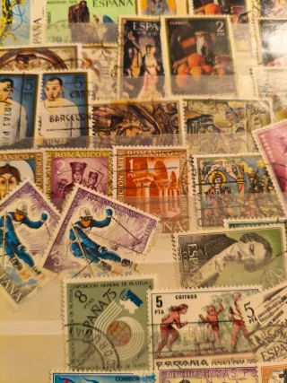 Álbum con sellos España