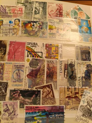 Álbum con sellos España