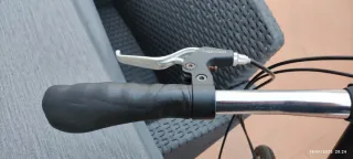 Bicicleta plegable Dahon blanca