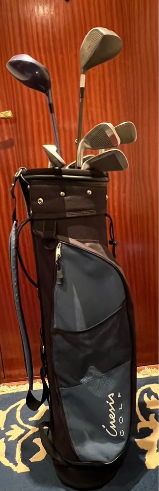 Bolsa de golf con palos para mujer