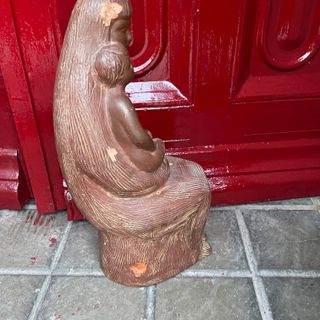 Virgen de Terracota Grande