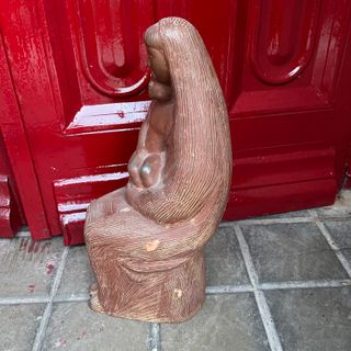 Virgen de Terracota Grande