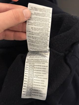 Felpa Nike Nera con Logo