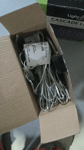 Cascada de Luces Navidad